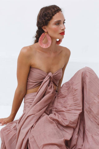 Erika Peña - Brinco Silvia Tassel Feminino