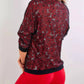 Anatomie - Petal Printed Jersey Bomber Jacket