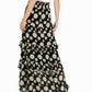 Nicole Miller - Hazy Daisy Tiered Maxi Skirt