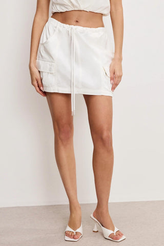 Good American - Parachute Mini Skirt