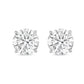 Diana M Jewels - 9.00 Cts Round Lab Grown Stud Earrings