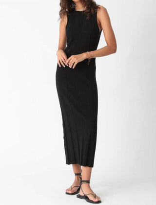 Electric &amp; Rose - Vestido de malha canelada larga Dena