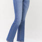 Flying Monkey - Women's Low-rise Slim Boot-cut Stretch Jean