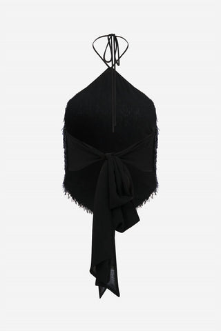 Ila - Alexa Bandana Sequin Top