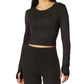 Beyond Yoga - Featherweight Sunrise Cropped Pullover