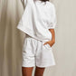 Perfectwhitetee - Rebecca Puff Sleeve Sweatshirt
