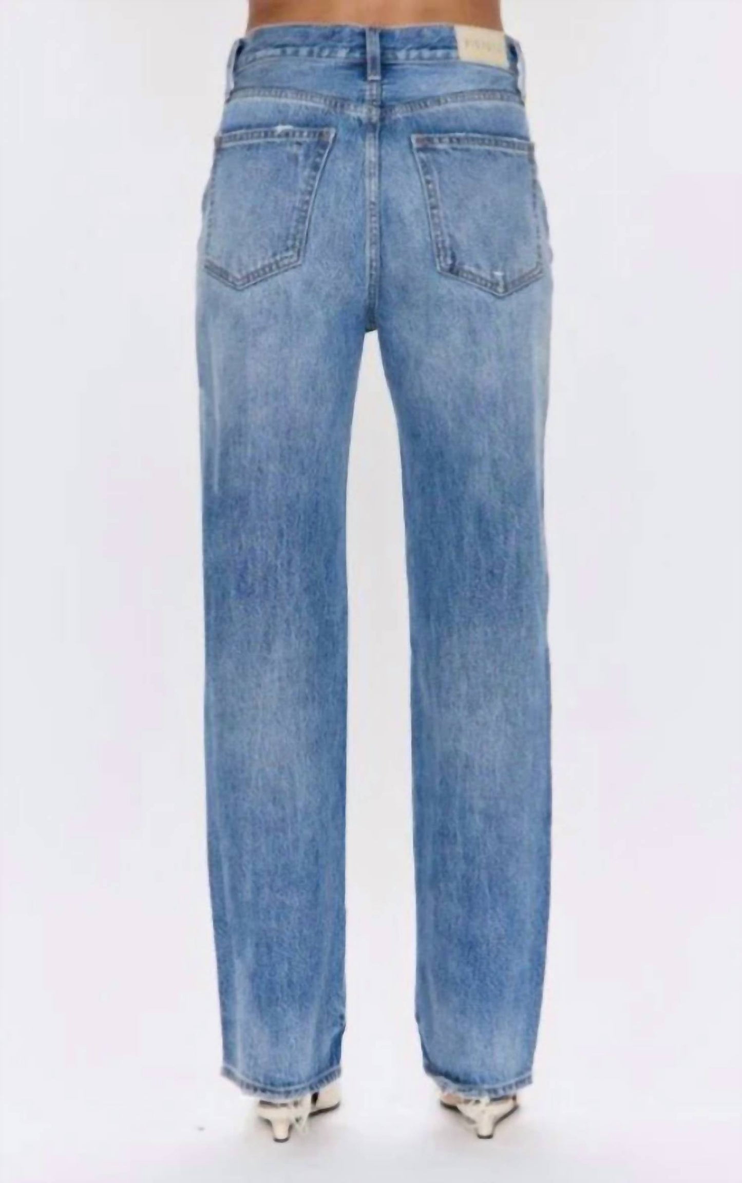Pistola - Cassie Super High Rise Straight Jean