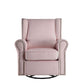 Tamaki Glider Chair With Swivel - Pink