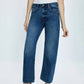 Pistola - Lexi Mid Rise Bowed Straight Jeans