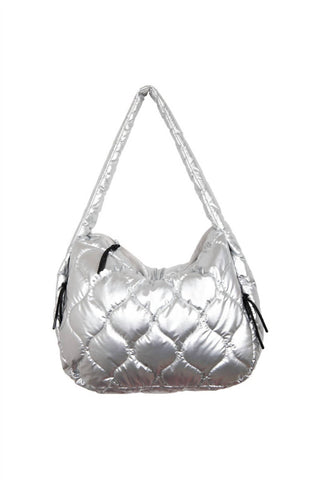 Katydid - Women's Wave Quilted Hobo Tote Bag