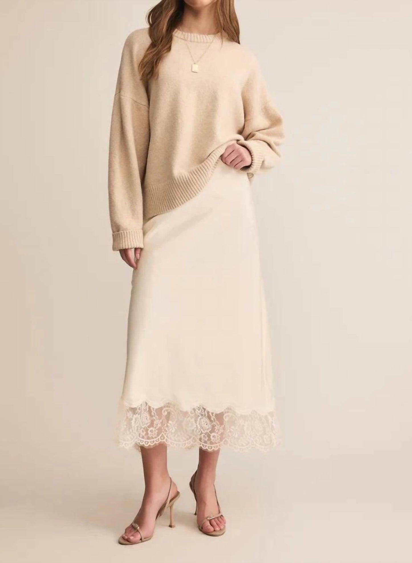 Z Supply - Cinder Lace Midi Skirt