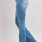 Judy Blue - Tummy Control Side Slit Bootcut Jeans
