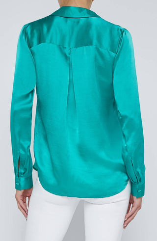 L'Agence - Tyler Silk Blouse