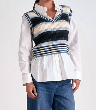 Elan - Camisa Colete Suéter