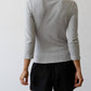 Donni. - Baby Rib Boat Neck Tee
