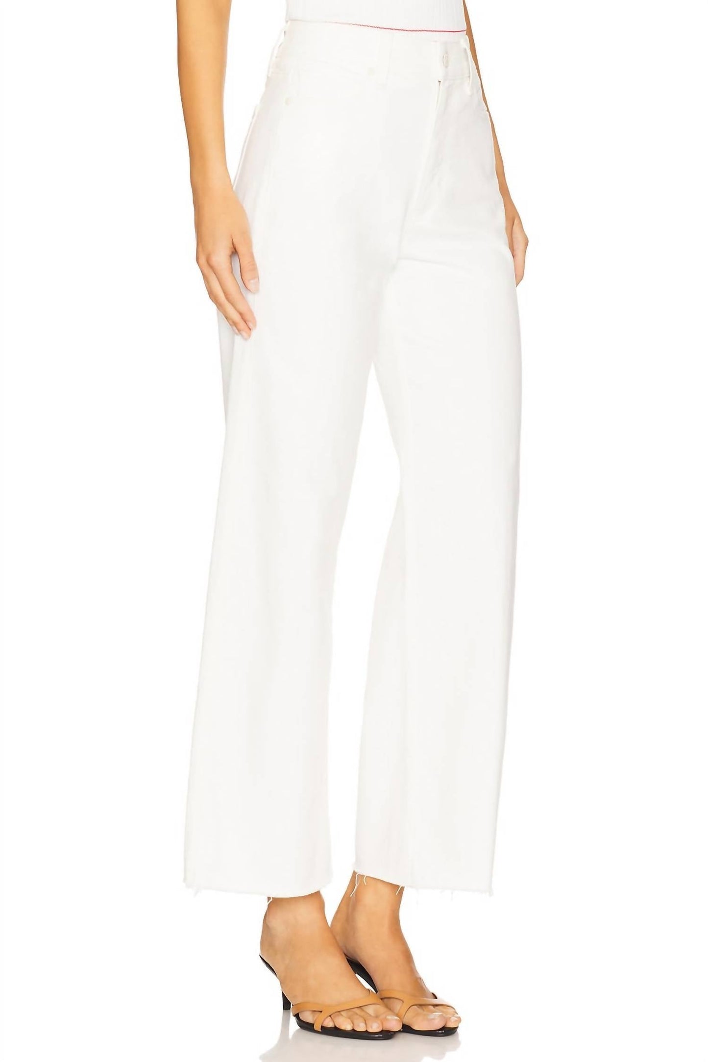 Paige - Anessa 29" Petite With Raw Hem Jean