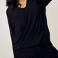 Frank Lyman - Bejweled V-neck Woven Blouse