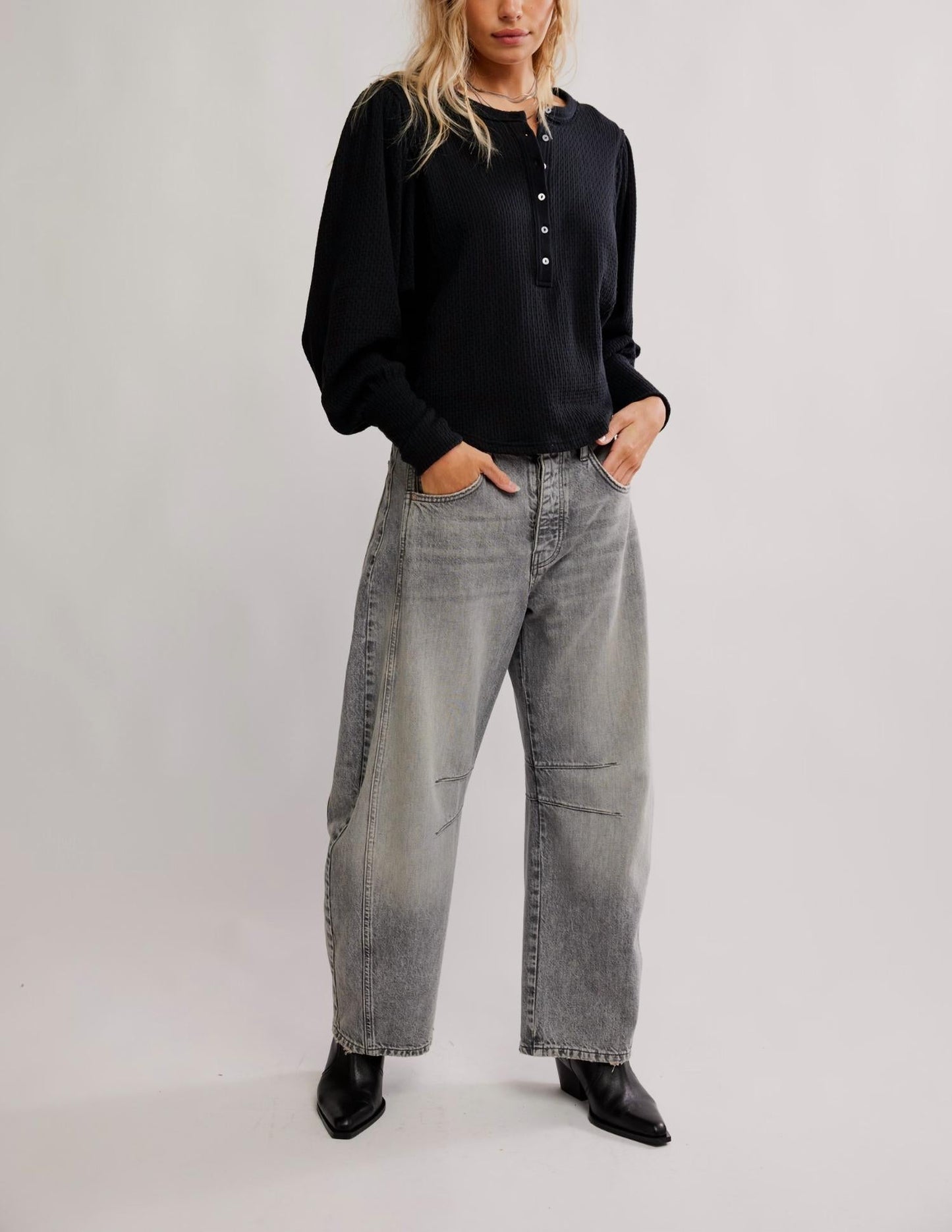 Free People - Quinn Knit Top