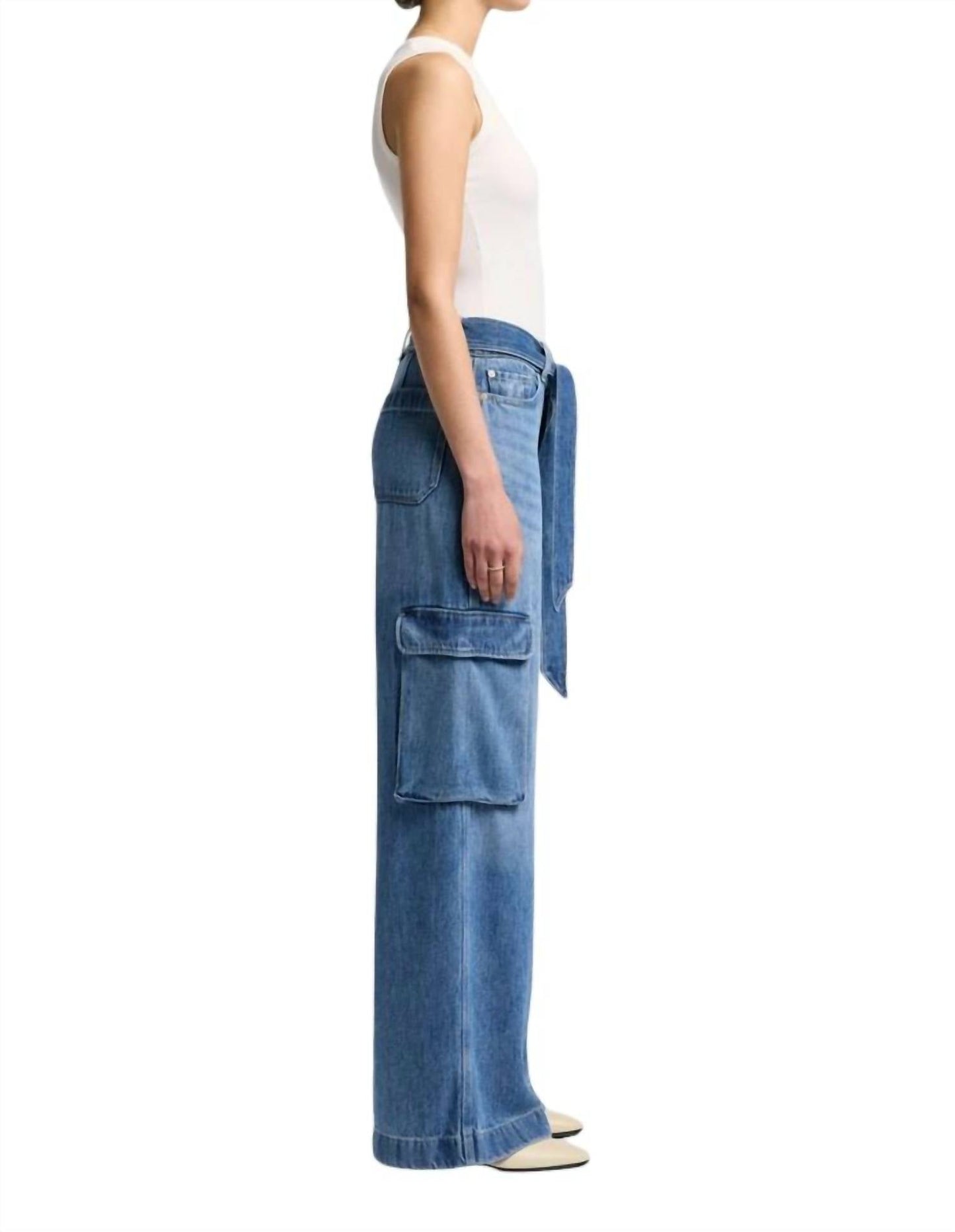 7 For All Mankind - Cargo Palazzo Pants