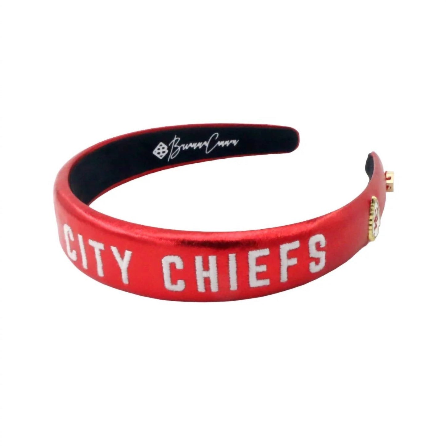 Brianna Cannon - Women's Kansas City Chiefs Thin Embroidered Headband