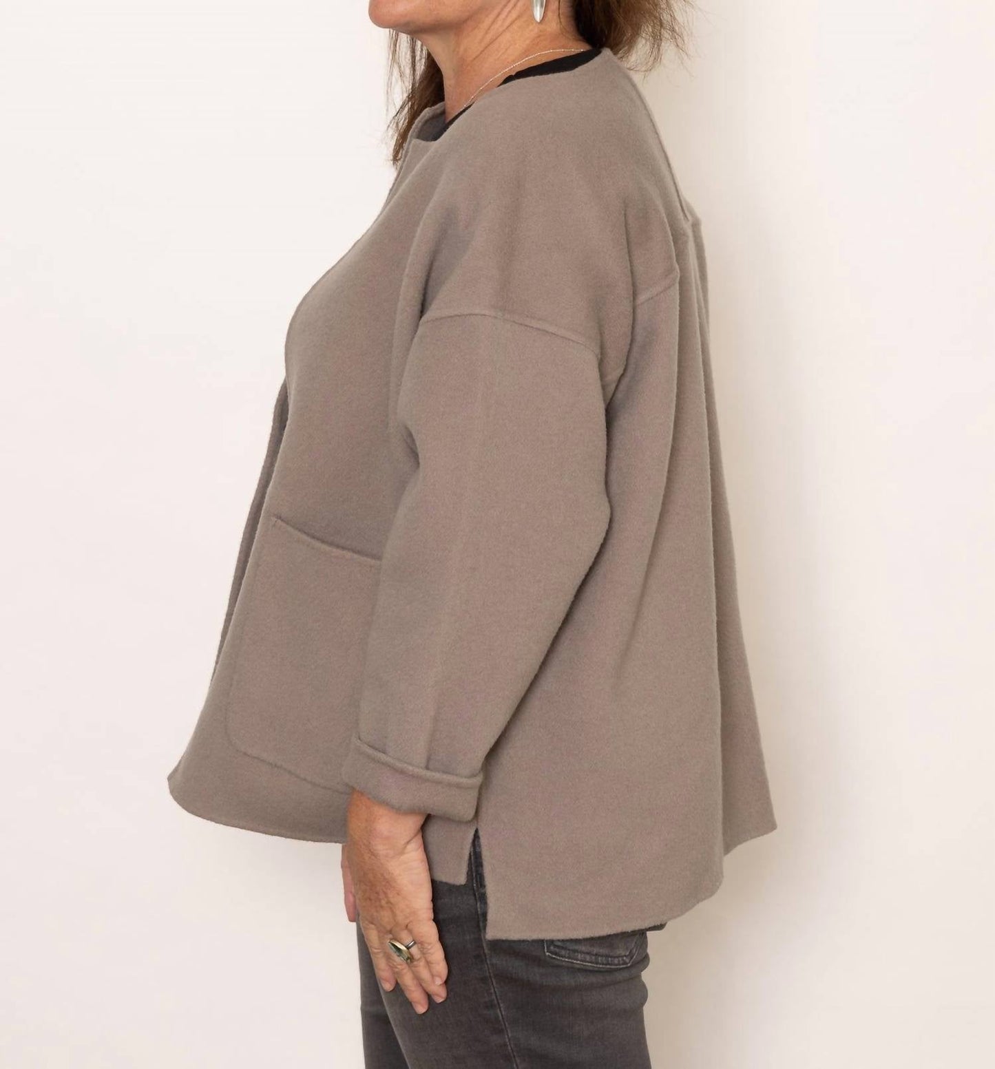 Evam Eva - 3/4 Sleeve Short Coat