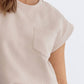 Entro - Short Sleeve Textured Short Set