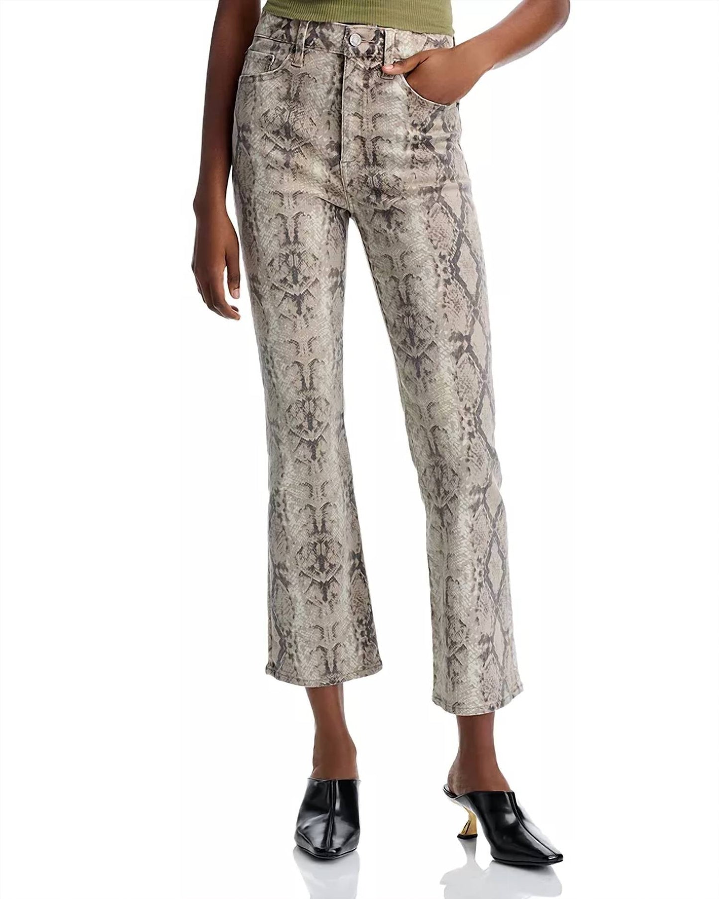 Pistola - Lennon High Rise Cropped Bootcut Jeans