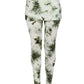 White Mark - Leggings com saia tie-dye