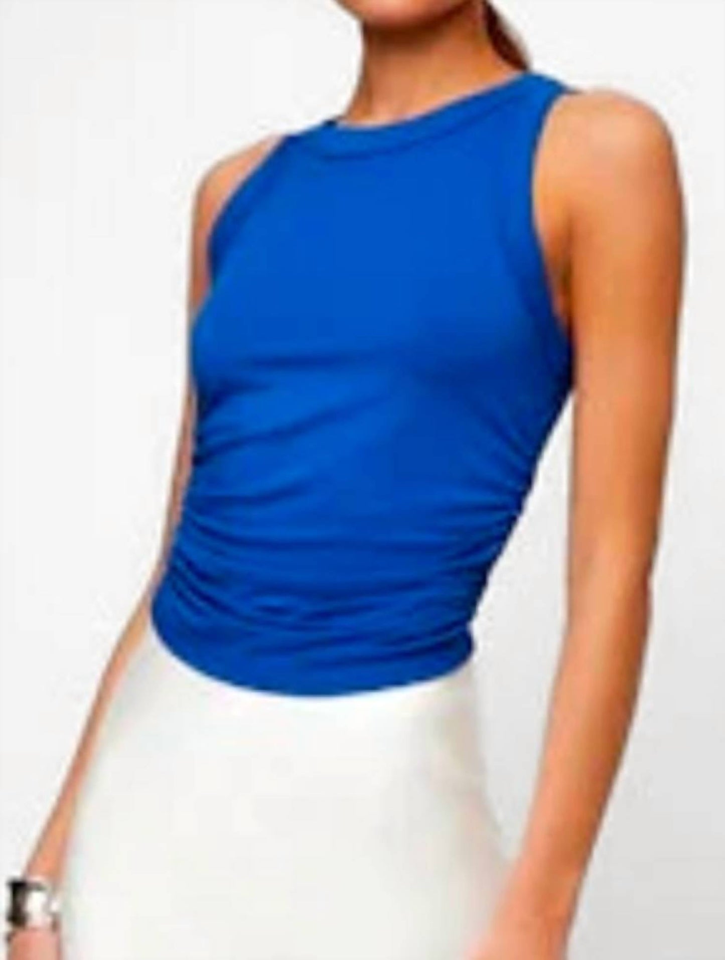 Fifteen Twenty - Side Shirred Tank Top