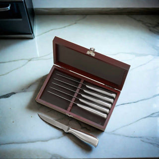 Creative Gifts International - Conjunto de 6 facas para bife