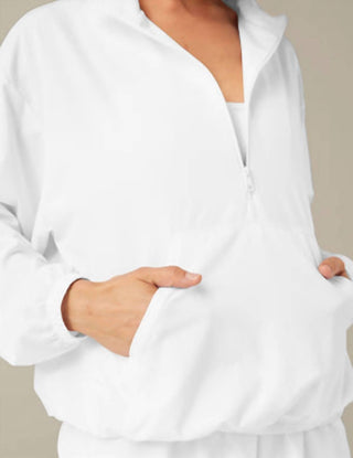 Beyond Yoga - Women's In Stride Half Zip Jacket