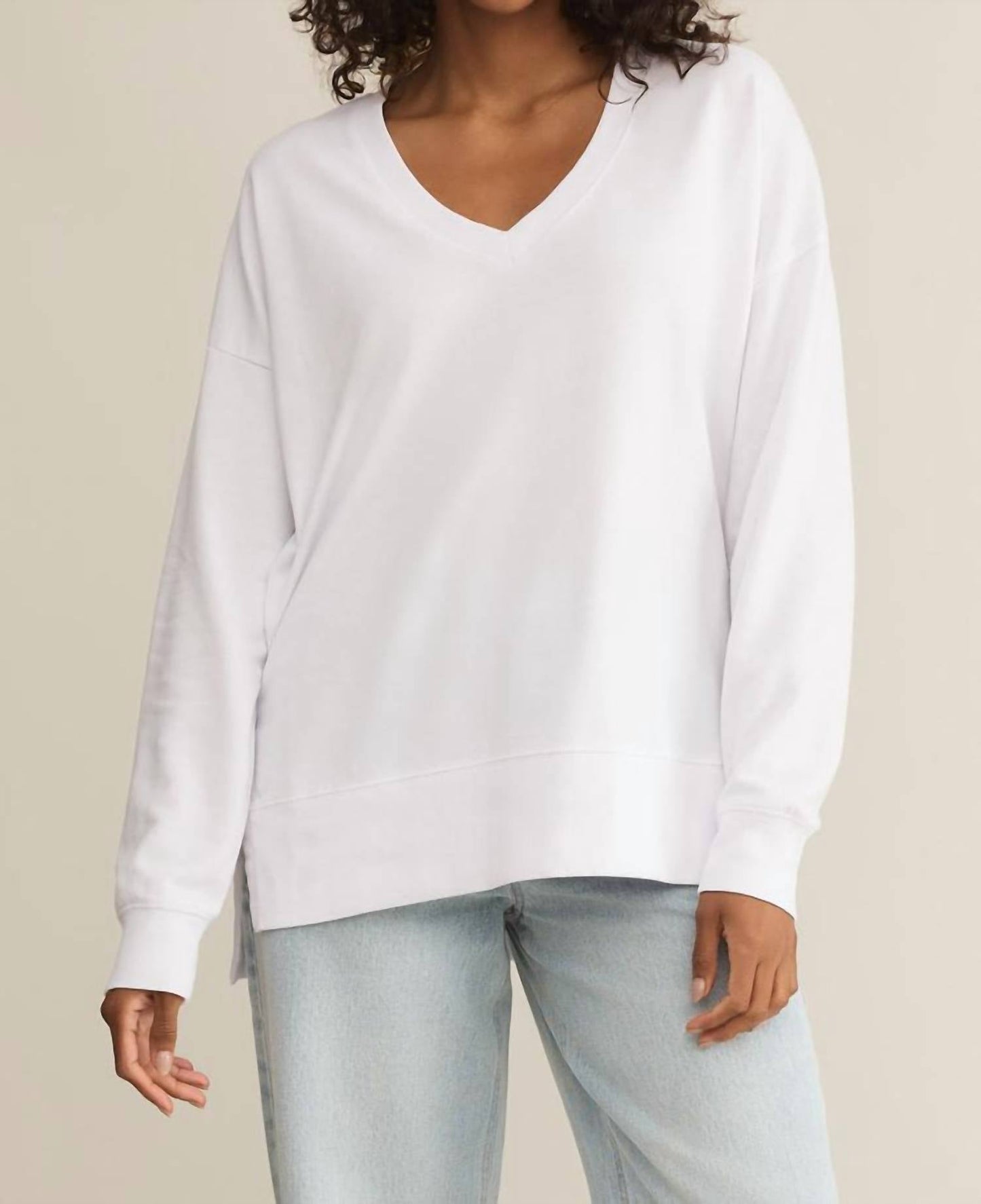 Z Supply - Modern V-neck Weekender Sweatshirt