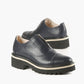 All Black - WOMEN COWMAN LUGG 23 LOAFER