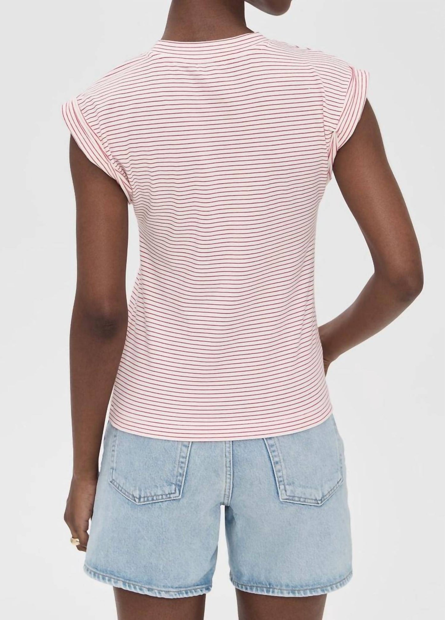 Pistola - Olivia Rolled Sleeve Top