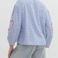 Entro - Ann Gingham Top