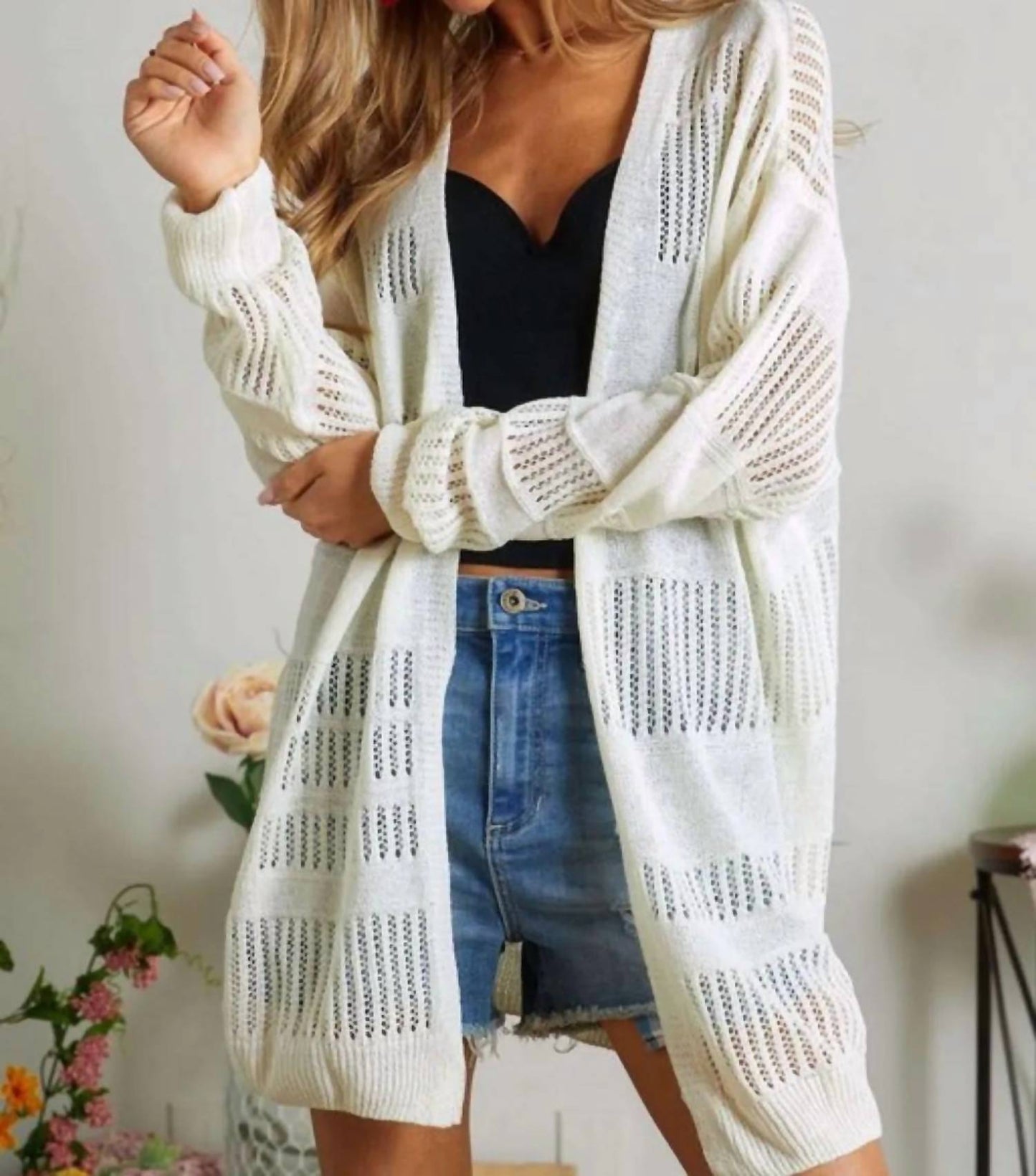 Adora - Lightweight Sweater Knit Cardigan