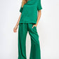 2 Hearts Apparel - Solid Satin Set