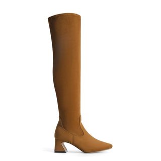 Dream Pairs - Women's Soft Stretch Thigh High Boots