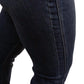 Judy Blue - Angled Side Seam Flare Jean