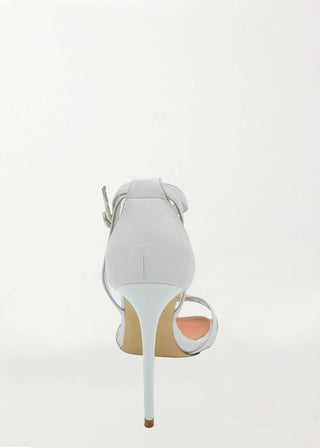 Che By Chelsey – Sandália Bianco com Salto Aurore Feminino