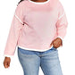 Double Take - Chic Dropped Shoulder Knit Top