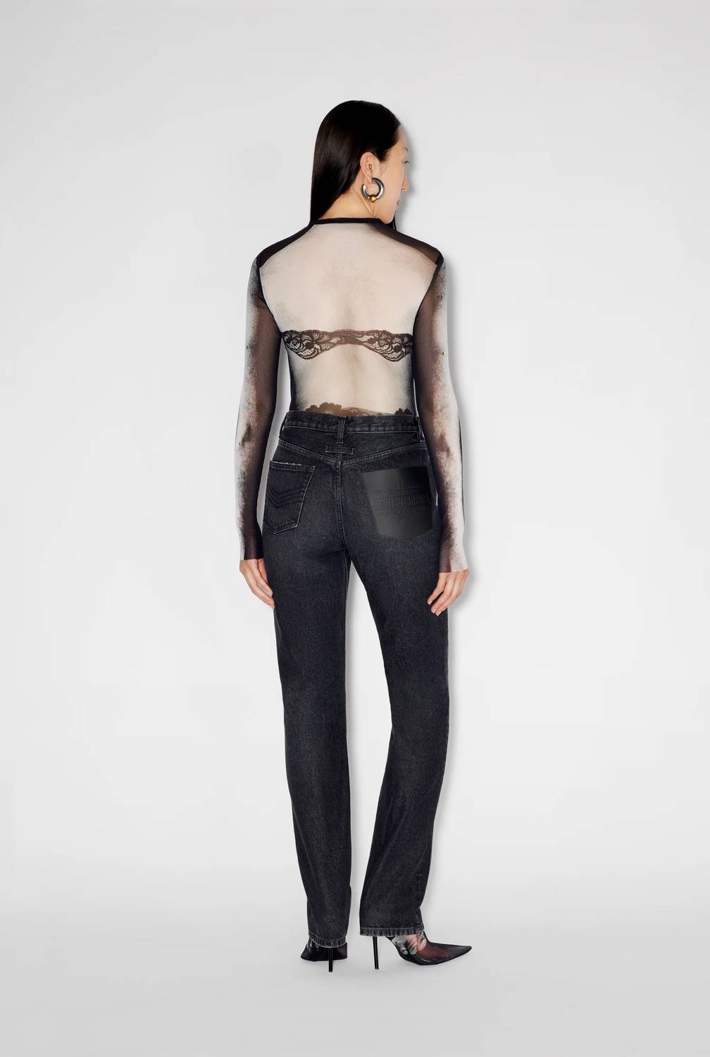 Jean Paul Gaultier - Jean With Leather Pocket