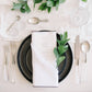 Borrowed Blu - Stone Washed Linen Napkins Set Of 4