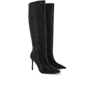 Alias Mae - Women's Bossy Sequin Knee High Top Boot