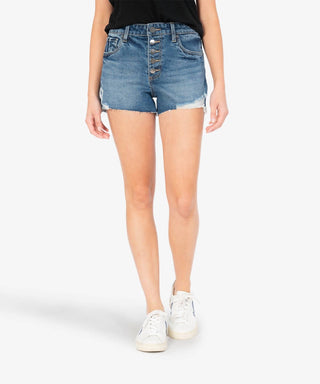 Kut From The Kloth - Jane Hi Rise Fray Hem Short