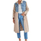 Steve Madden - Soraya Mixed Media Trench Coat