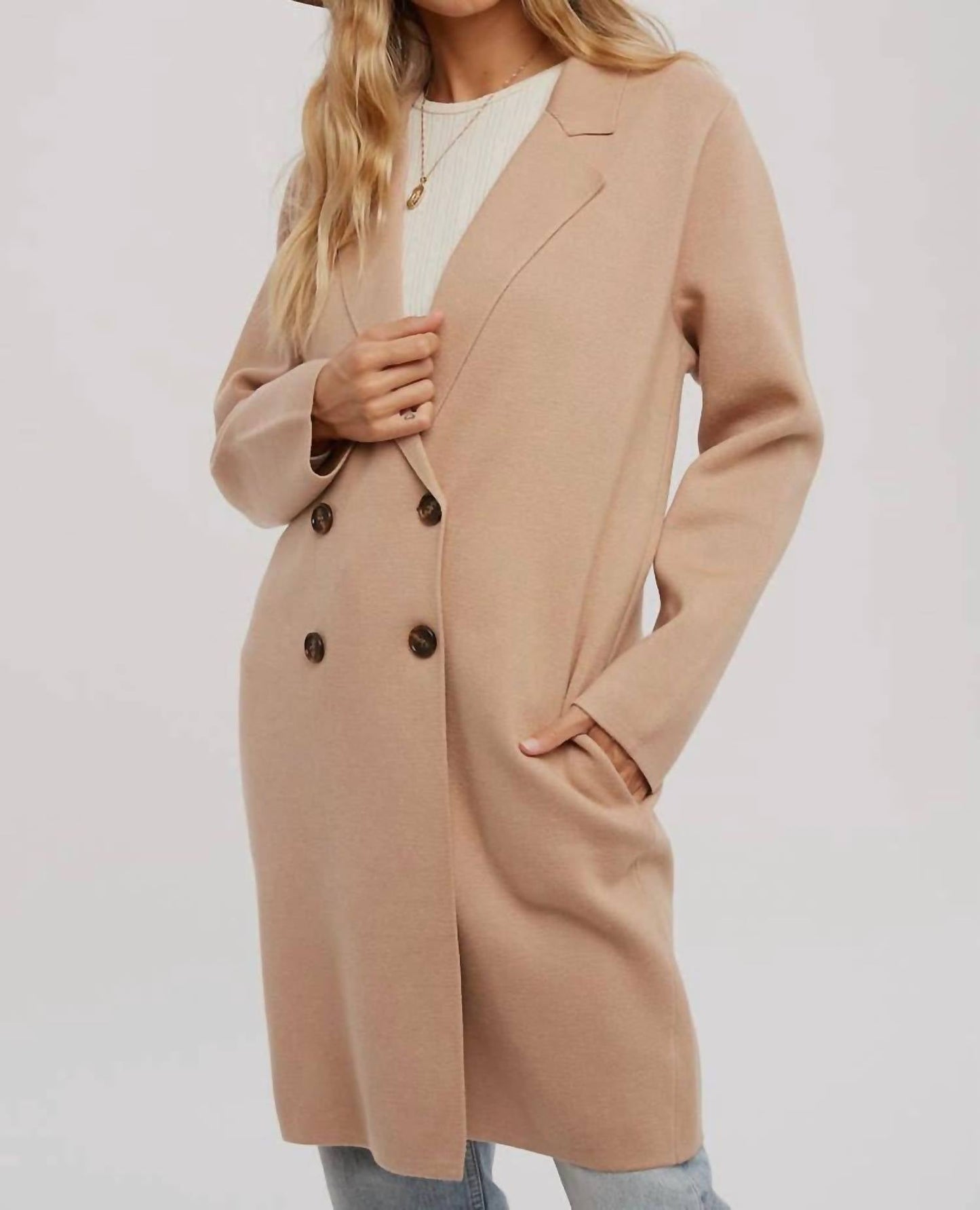 Bluivy - Classic Beige Coatigan