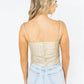 Buddylove - Rhinestone Crop Top