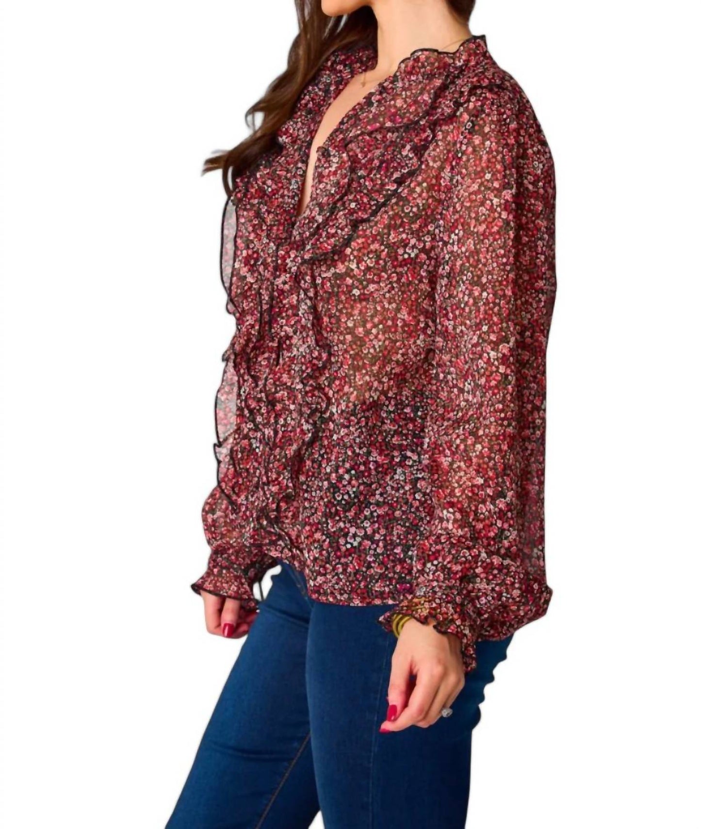 Buddylove - LONNIE LONG SLEEVE BLOUSE
