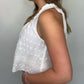 Free People - Marina Eyelet Tank Top